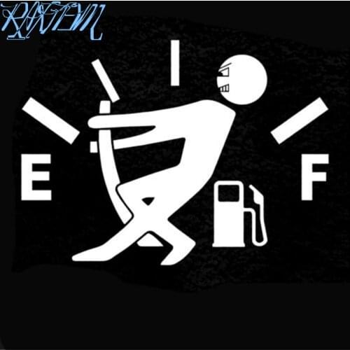 Style car fuel tank cap sticker for Honda CRV Accord HR-V Vezel Fit City Civic Crider Odeysey Crosstour Jazz Jade