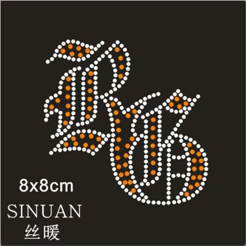 Iron On Rhinestone Designs 10Pieces Strass Iron On Rhinestones For Clothing Letter Logo Rhinestone For Clothes Crafts Diy Stone