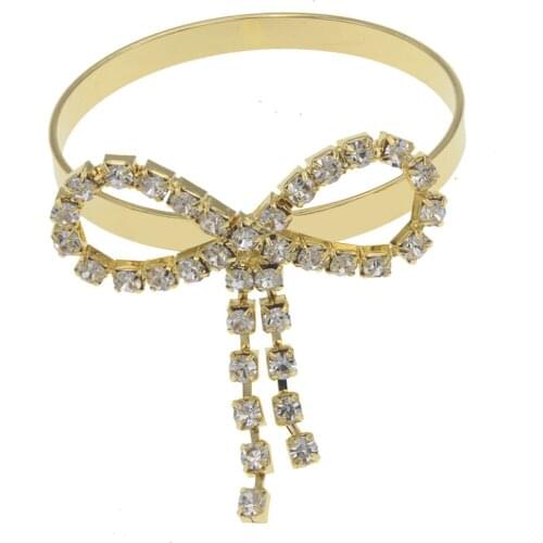 Rhinestone Servet Napkin Rings For Weddings Metal Gold Silver Crystal Ring Holder Decoration Table Hotel Supplies 12 pcs