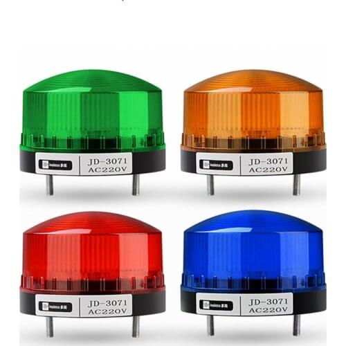 Strobe Signal Warning light LED -3071 12V 24V 220V Indicator light LED Lamp small Flashing Light Security Alarm
