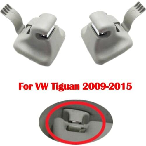 For VW Tiguan 2009 2010 2011 2012 2013 2014 2015 Auto Sunvisor Sun Visor Hanger Clip Hook Holder