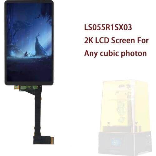 For Any Cubic Photon 3D Printer 2K LCD Screen For Photon Printer Parts Kits Accecceries High Brightness 5.5 Inch 2560x1440