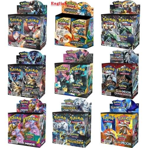 Pokemon Cards Toys Spanish/French/English Trading Card Game Sword Shield Chilling Reign Evolving Skies Collection Box Cards