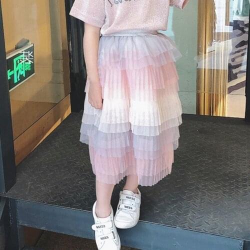 Bangbangxing Fluffy Skirts For Girls