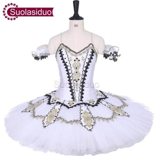 Adult White Classical Ballet Tutu Swan Lake Stage Performance Costumes Children Professional Ballet Skirt Competition Apperal