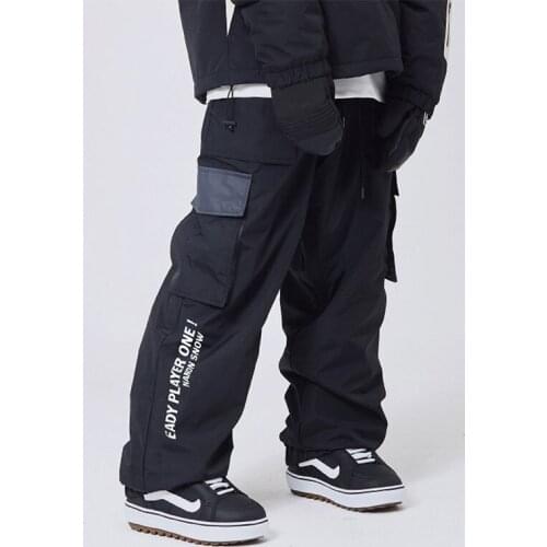 New Ski Pants Men Women Waterproof Windproof Warm Tooling Snow Trousers Snowboard Pants Winter Outdoor Skiing Overalls Pants