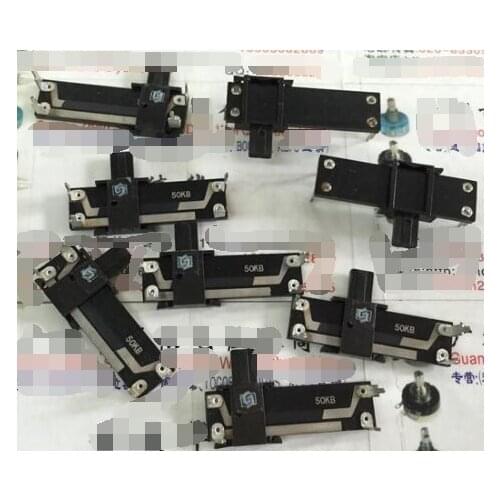 5pcs/lot Shengwei SN2005N Horizontal single potentiometer 35MM straight slider B50K handle length 7MM