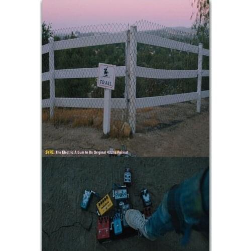 Hot Jaden Smith Syre The Electric Album Silk Fabric Wall Poster Art Decor Sticker Bright