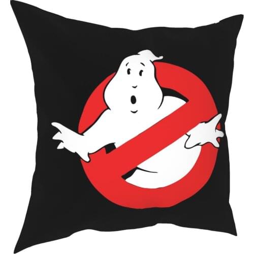 Ghostbusters Logo Pillowcover Home Decorative Cushion Cover Throw Pillow for Home Polyester Double-sided Printing Print