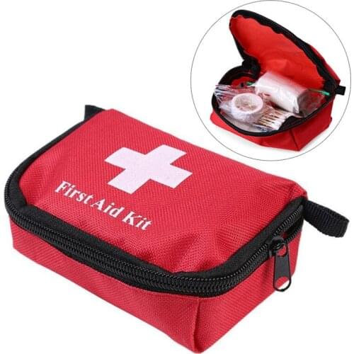 Outdoor Medical Case Lightweight Convenient Nylon Compact Hiking Camping Survival Travel Emergency First Aid Empty Bag#289201