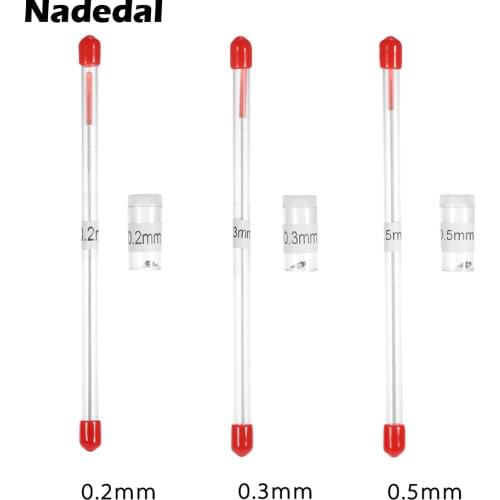 0.2mm 0.3mm 0.5mm Airbrush Nozzle Needle Replacement for Airbrushes Spray Gun Model Spraying Paint Maintenance Tool Accessories