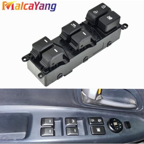 For Hyundai Rio Pride 2012-2015 Elantra Master Electric Power Window Switch 93570-1W155 935701W155
