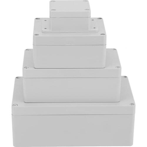 Plastic Enclosure Box IP65 Waterproof Electronic Project Instrument Case Electrical Project Box Outdoor Junction Box