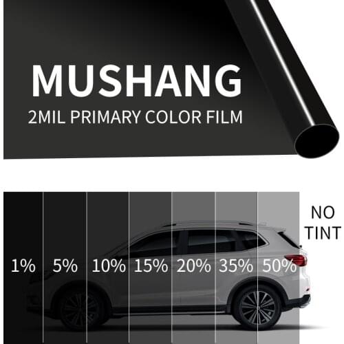 300x50cm Dark Black Car Window Tint Film Glass 5%-50% Roll Summer Car Auto House Windows Glass Tinting Solar Protection