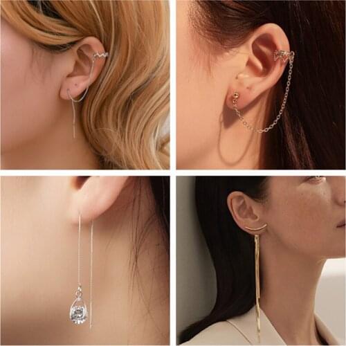 Unique Long Drop Earrings Bird Pendant Tassel Crystal Pendant Earrings Ladies Jewelry Design Earings Fashion