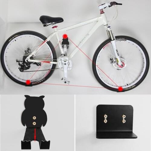 Owl Bicycle Storage Hanger Wall Mounted Organizer Rack MTB Road Bike Hanging Hook Buckle Cycling Support Stand Holder