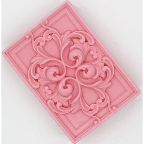 C783 Chinese wind series window design of Chinese style soap mold cake decoration mold soap mold