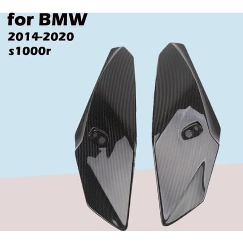 For BMW S1000r Modified Carbon Fiber Headlamp Side Panel BMW Single R Carbon Fiber Parts 2014-2020 motorcycle headlight