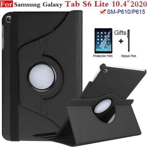 For Samsung Galaxy Tab S6 Lite Case, 360 Degree Rotating Stand Tablet Cover for Galaxy Tab S6 Lite 10.4 2020 SM-P610 SM-P615