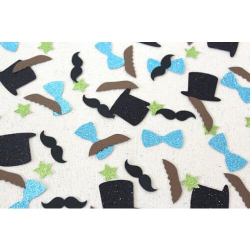 My Little Man glitter confettis Table Scatter wedding baby bridal shower bachelorette party decorations