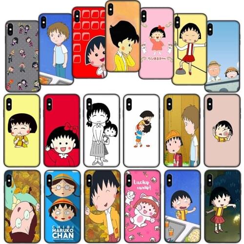 Sakura Momoko Soft Cover Case for iPhone 7 8 6 6S 5 5S SE Plus