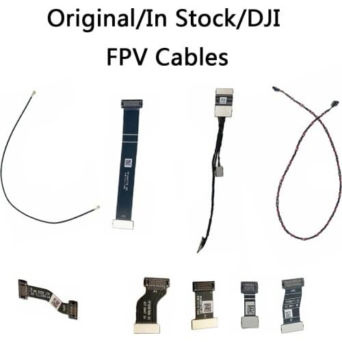 Original New DJI FPV Part- Gimbal Camera Signal PTZ Line Gps Flexible Flat Cable Antenna Feeder For DJI FPV Cables Replacement