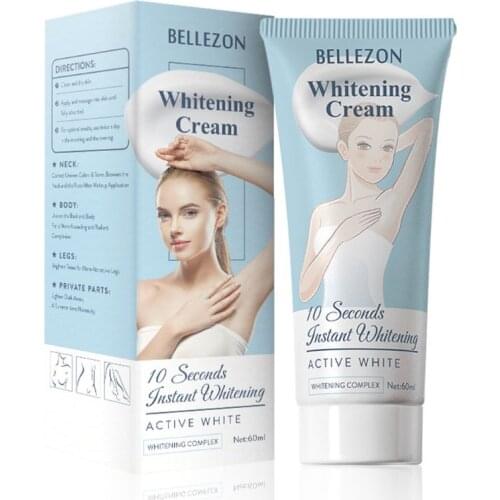 2020 New 60ml Women Underarm Whitening Cream Armpit Leg Knee Private Parts Bleach Lotion