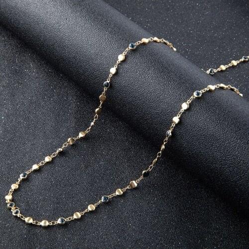 TIMEONLY Creative Enamel Alloy Chokers Necklaces Black Color Oil Necklace for Women Hot Sale Party Gifts Jewellery Classical