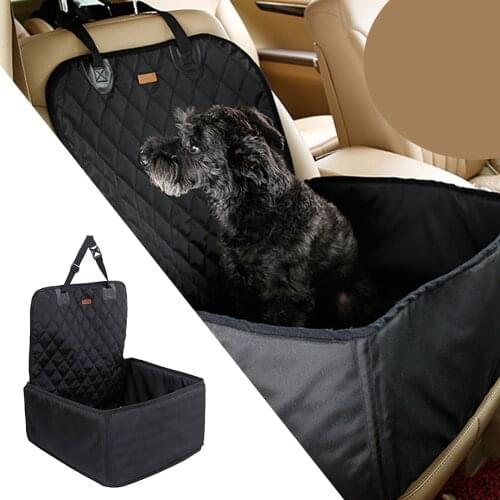 Pet Car Front Seat Cover Waterproof Dustproof Dog Bucket Seat Cover for Car Front Seat