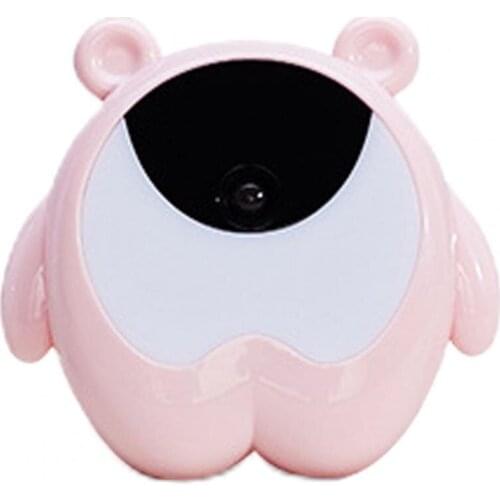 Durable Digital Clock USB Powered Adjustable ABS Cute Bear Alarm Clock Night Light for Home Bedroom Office Atmospheres Light