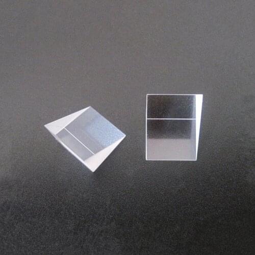 #QRIV-40 High quality Right angle three prism, Reflector lens, Size: 40X40X40mm, K9 Glass materials, Color : Transparent