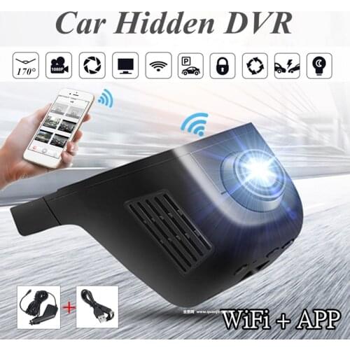 30Pcs/Lot 1080P WiFi 170 Hidden Car DVR Dash Camera Video Recorder G-Sensor Hobbies