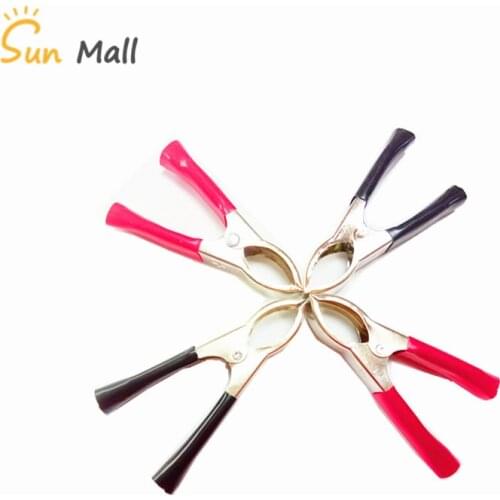 1PC 30A Crocodile clip/Alligator Clip Battery Clip Large Mouth Clip Copper Nickel Terminal Block