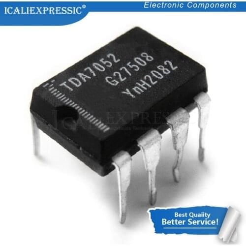 10PCS TDA7052A DIP-8 TDA7052 DIP 7052A DIP8