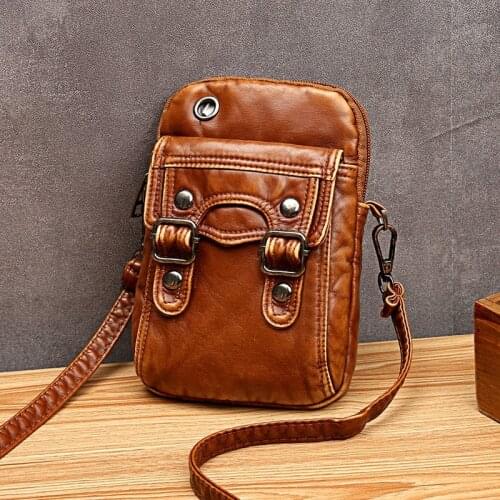 2020 Women Small Shoulder Bag Leather Womens Bags Designer Shoulder Crossbody Bag Female Fashion Female for Phone Purse