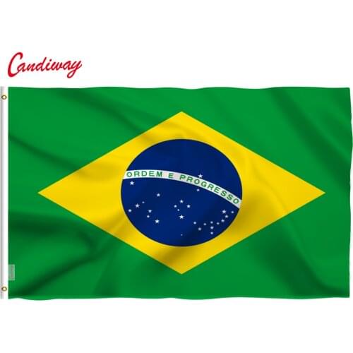 90 x 150cm Brazil Brazilian Flag national flags Home Decoration Brasil FLAG Country Banner Indoor Outdoor NN010
