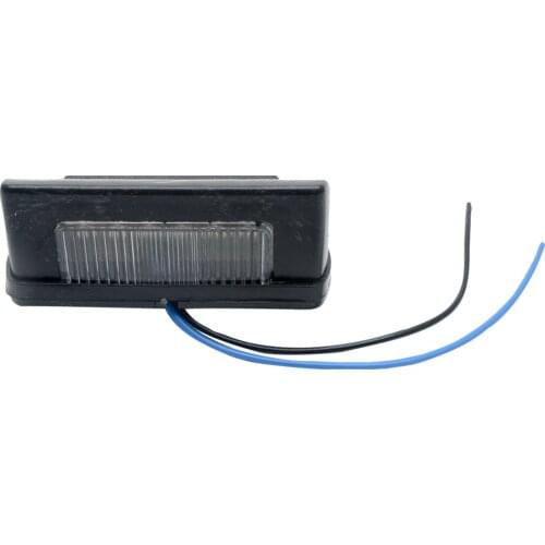 12V 24V Car Rear Tail Light Camper Licence Plate Light Truck Trailer White LED Exterior Work Lamp Car Accessories Universal