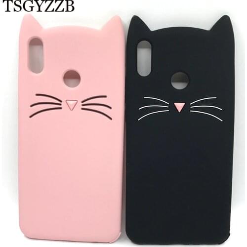 For Huawei Nova 3 3i Y5 II Y6 Prime Y7 2018 2019 Case 3D Cat Silicon Soft Cute Cartoon Case Honor 8X P20 Lite P30 Pro Back Cover