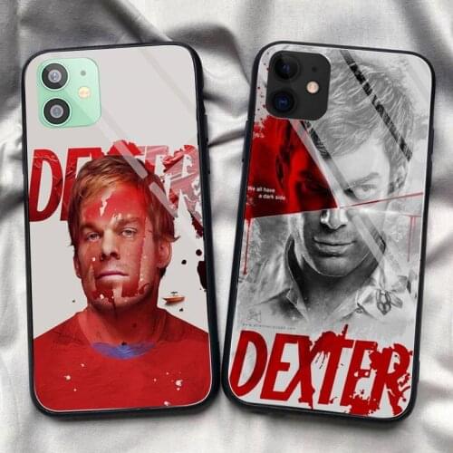 TV Show Dexter Morgan Phone Case Tempered Glass For iPhone 11 Pro XR XS MAX 8 X 7 6S 6 Plus SE 2020 12 Pro Max Mini case