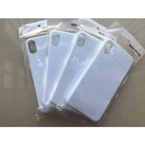 For iPhoneX XS sublimation 3D cover 3d blank case for iphone X XS 3d white housings case common 20pcs/Lot