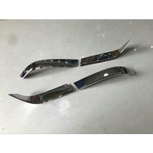 For Volkswagen VW Atlas Teramont 2017 2018 ABS Chrome Side Door Rearveiw Rear View Mirror Trim Car Sticker Strips