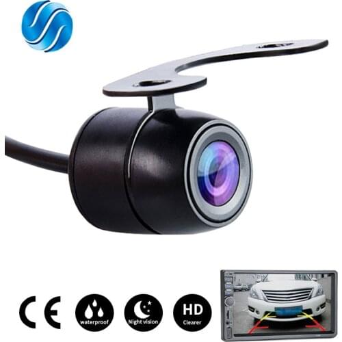 SINOVCLE Reverse Camera Rearview Car Infrared Night Vision Waterproof Parking Sensor HD CCD Auto Built-in Distance Scale Lines