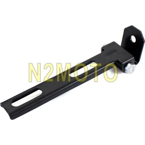 Motorcycle Solo Seat Cushion Sliding T-Bar Swivel Bracket Mount for Harley Honda Yamaha Kawasaki Suzuki Bobber Chopper Custom