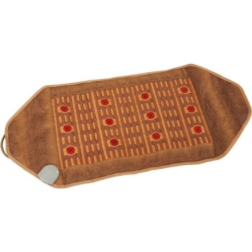 Heating Photon mattress / Tourmaline heating cushion therapy hot seller products with free sleeping eye cover 45X95cm