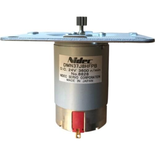 NIDEC SERVO DC Brush motor DMN37 Series Separately 8DGF type DMN37J8HFPB DC24V 3600r/min,made in japan