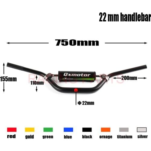 Dirt Bike manillar OEM PROTAPER SE HANDLE BAR CRF50 XR50 KLX110 BBR PIT BIKES ATOMIKE DHZ