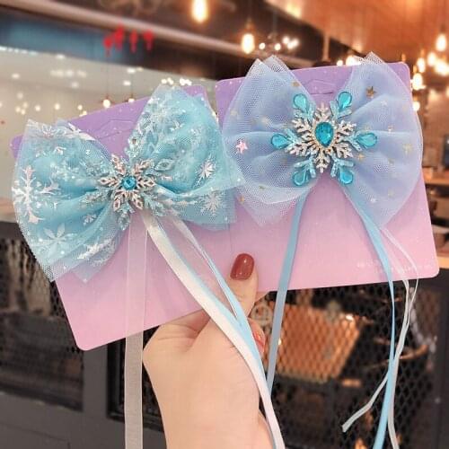 2/5/8 Pcs/Set Children Cute Candy Snowflake Shell Pearl Ornament Hair Clips Girls Lovely Princess Hairpins Kids Hair Accessories
