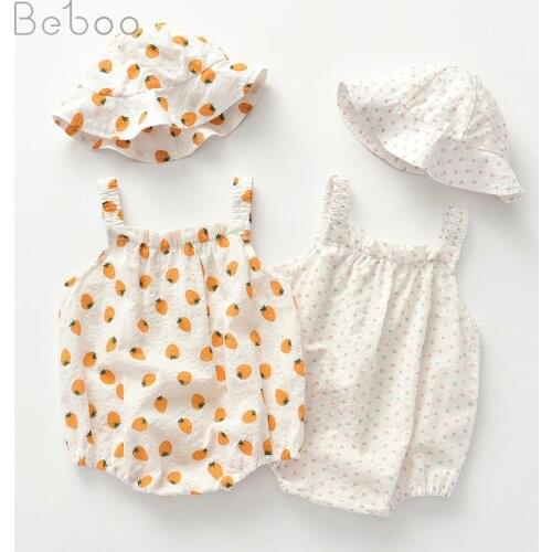 2020 Summer Girls Clothes Baby Dress Sets Cotton Short Sleeves 1y Baby Dress Headdress Children Party Princess Sweet Clothing