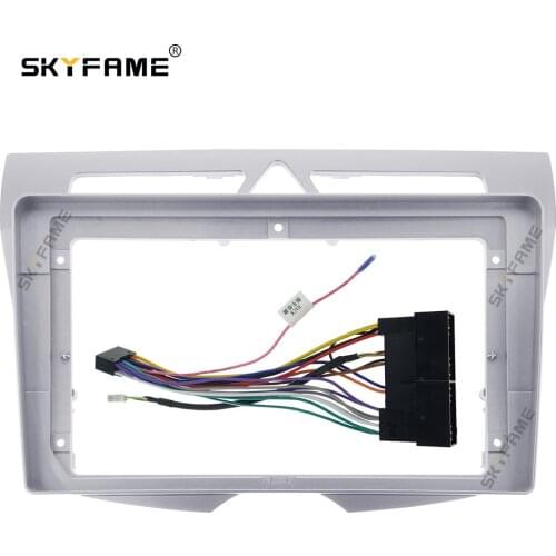 SKYFAME Car Frame Cable For KIA PICANTO MORING 2008-2010 Screen Audio Dash Panel Frame Fascia