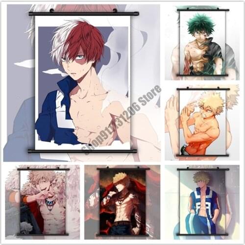 DIY Diamond Embroidery Anime Diamond Painting Boku No Hero Academia Cross Stitch Kits Mosaic Christmas Home Decoration Gift